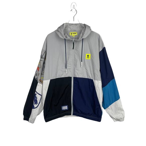 Fortnite Team Liquid X Fortnite Reboot Windbreaker Unisex Size Large - Picture 1 of 16